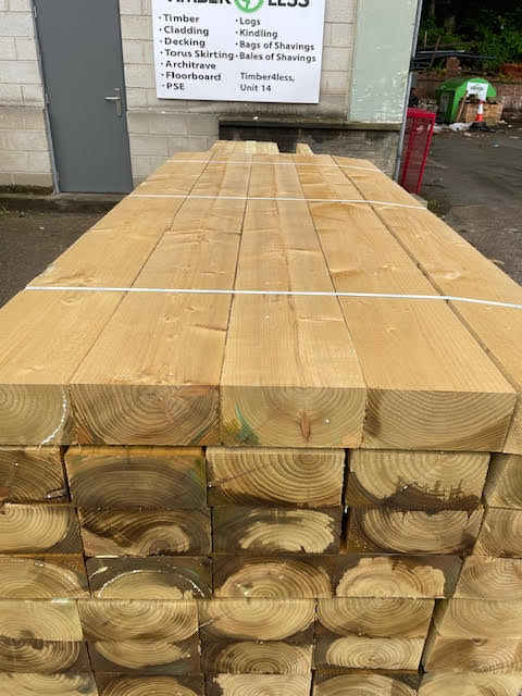 5 X GARDEN RAILWAY SLEEPERS INC FREE DELIVERY TO LEEDS & BRADFORD AREA